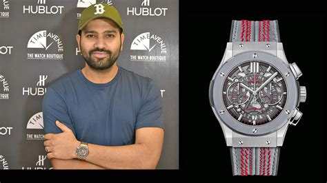 rohit sharma hublot|List of expensive things owned by Rohit Sharma.